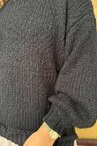 Laundry B Cuddle Club Chill Knit Black